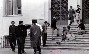 ECOLE DES BEAUX ARTS 1959 SECTION COMMIS ARCHITECTE PROMO 59 62 1 ERE ANNEE